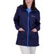 Deproc Active Damen Regenmantel Mit Kapuze Wasserdicht Wetterfest Windbreaker Übergangsjacke Lynn Women Regenjacke, Navy, 50 Große Größen EU