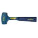 Estwing B3-3LB Solid Steel Drilling Hammer with Vinyl Grip Handle 3 Lbs Each