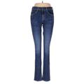 Rag & Bone/JEAN Jeans - Mid/Reg Rise: Blue Bottoms - Women's Size 25