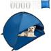 Pop Up Beach Sun Tent 1 Pack Foldable Anti-UV Mini Automatic Pop Up Tent with 4 Water Storage Bag Instant Sun Protection Canopy with Fixed Nails for Outdoors Camping Picnic Beach