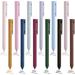 12Pcs Colored Gel Pens Assorted Unique Vintage & Pastel Ink Colors Quick Dry Ink Pen Fine Point 0.5mm Smooth Writing for School Supplies Journaling Notetaking Stationery