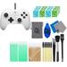 8BitDo - Ultimate Wired Controller for PC - White With Cleaning Manual Kit Bolt Axtion Bundle Used