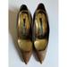 Giani Bernini Shoes | Giani Bernini Vintage 90s Brown Leather Heels With Gold Plating 8 / 8.5 | Color: Brown/Gold | Size: 8