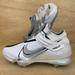Nike Shoes | Nike Force Zoom Trout 7 Men's Sz 9.5 Baseball Cleats White Black Mint New | Color: Black/White | Size: 9.5