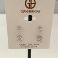 Giani Bernini Jewelry | Giani Bernini Silver Earrings In Sterling W/Cubic Zirconia Round Stud 2pc-Set | Color: Silver | Size: Os