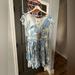 Anthropologie Dresses | Anthropologie Z&L Toucan Summer Beach Dress Medium | Color: Blue/White | Size: M