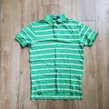 Polo By Ralph Lauren Shirts | 4/$15 Polo Ralph Lauren Men’s Green White Stripe Golf Short Sleeve Shirt S | Color: Green/White | Size: S