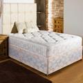 Home Furnishings UK Hf4you New Ortho Firm Quilted Damask Divan Bed - 4ft6 Double - 3 Drawers - No Headboard