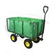 DJM Heavy Duty Metal Garden Wheelbarrow Garden Cart Barrow Trolley Wheels