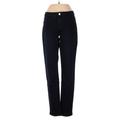 Simply Vera Vera Wang Jeans - Mid/Reg Rise Straight Leg Boyfriend: Blue Bottoms - Women's Size 4 - Dark Wash