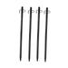 4Pcs Tent Stake Camping Peg Spike Set Kit Heavy Duty Aluminum Ground Tent Stakes Pegs for Outdoor