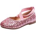 Girls Dance Shoes Infant Glitter Mary Jane Shoes Kids Princess Toddler Girls Baby Dancing Sequins Shoes