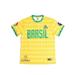 Brazil International Team Men s Headgear Classics 1990 World Cup Soccer Jersey (XXX-Large Yellow)