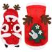 MATHOWAL Christmas Pet Clothes Costume Dog Cat ï¼ŒChristmas Pet Clothes Dog Cat Christmas Costume Pet Hoodie Coat