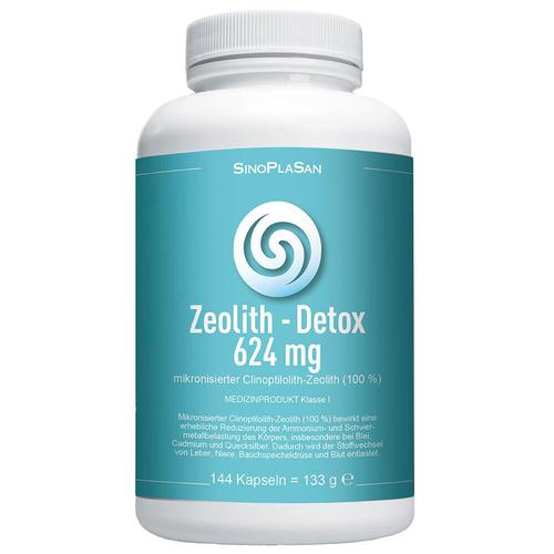 Zeolith Detox MED 624 mg Kapseln 144 St