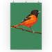 Oriole & Branch - Letterpress - Lantern Press Poster (24x36 Giclee Gallery Print Wall Decor Travel Poster)