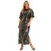 Plus Size Women's Sequin Midi Dress by June+Vie in Grey (Size 26/28)