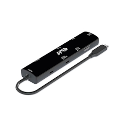Club 3D CSV-1599 Club3D USB4 6in1-HUB >HDMI/2xUSB-C/2xUSB/LAN 4K120Hz PD100W retail Image