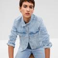 Levi's Jackets & Coats | Gap Denim Icon Jacket Beach Light Indigo Medium So Soft! | Color: Blue | Size: M