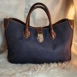 Dooney & Bourke Bags | Authentic Large Blue Dooney & Bourke Purse Handbag | Color: Blue | Size: 15" X 10" X 7"