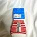 Columbia Other | Columbia Nautical Pfg Liner No Show Socks 3/Pairs Size 4-10 Women's New | Color: Red/White | Size: Shoe Size 4-10
