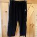 Adidas Pants & Jumpsuits | Adidas Cropped Sweatpants | Color: Black/White | Size: Xl