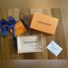 Louis Vuitton Bags | New Authentic Louis Vuitton Gift Box, Dust Bag, Blank Gift Tag/Ribbon | Color: Blue/Orange | Size: Os