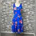 Lularoe Dresses | Lularoe Sleeveless Dress | Color: Blue/Pink | Size: Xs