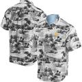 Men's Tommy Bahama Black San Diego Padres Tropical Horizons Button-Up Shirt