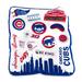 Chicago Cubs 50'' x 60'' Native Raschel Plush Throw Blanket