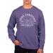 Men's Uscape Apparel Purple TCU Horned Frogs Pigment Dyed Fleece Sweatshirt