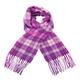 Edinburgh Cashmere Scarf Winter Check - Purple/Pink Winter Check - Purple/Pink / One Size