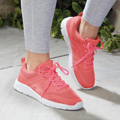 8 Ladies Coral Memory Foam Sports Trainers