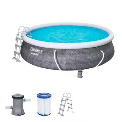 Dema - Swimmingpool Gartenpool Swimming Pool Aufstellpool Schwimmbecken 457 x 107 cm Image