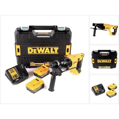 Dch 133 M2 Akku Kombihammer 18V 2,6J sds plus Brushless + 2x Akku 4,0Ah + Ladegerät + tstak - Dewalt Image