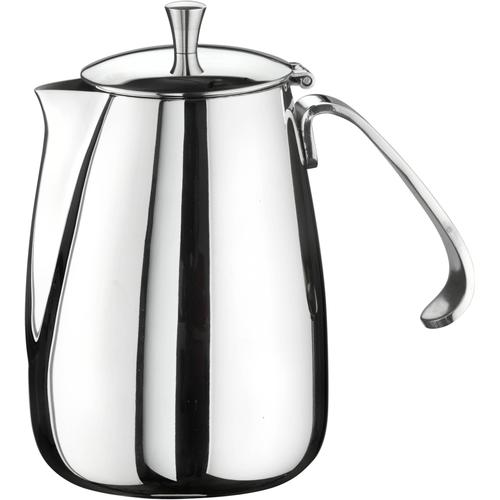 „Kaffeekanne PINTINOX „“Executive K““ Kannen Gr. 0,75 l, silberfarben (edelstahlfarben) Kaffeekannen, Teekannen und Milchkannen Edelstahl 1810, spülmaschinengeeignet“