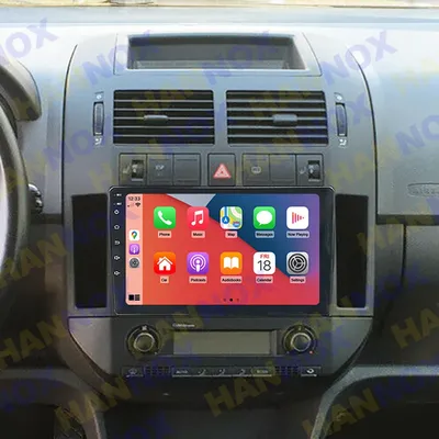 Autoradio Android avec Écran Tactile de 9 Pouces 2Din Navigation GPS Stéréo Support SWC TPMS