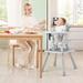 6-in-1 Convertible Baby High Chair with Adjustable Removable Tray