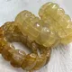 Bracelet de perles de pierre jaune pour femme bracelet de bijoux en pierres précieuses naturelles