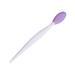 Frcolor Silicone Facial Cleansing Brush Double Sided Manual Slim Face Skin Cleanser for Blackhead Removing(Purple)