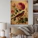 Red Barrel Studio® Pink Rose On Retro Parchment II Pink Rose On Retro Parchment II - Unframed Print on in Brown/Pink | 20 H x 12 W x 1 D in | Wayfair