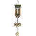 Garden Metal Tubes Wind Chimes Brass Bell Ornament Windbell Gift Yard Home Decor