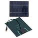 2PCS 2W Solar Panels High Solar Panels Portable 2W Solar Panel Conversion Rate DC5521 Output Rechargeable 3.7V Battery Solar Panel Charger for Solar Light