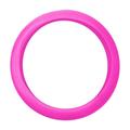 XMMSWDLA Steering Wheel Cover Soft Silicone Texture Steering Wheel Covers 11-13inch Car Pink Steering Wheel Cover Car Steering Wheel Cover for Steering Wheel