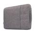 MonsDirect Laptop Sleeve Case with Handle for 11-12 inch Notebook Universal Computer Polyester Bag with Accessory Pocket Carrying Case Shockproof Slim Cover for MacBook Lenovo HUAWEI Gray