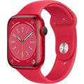 Open Box Apple Watch Series 8 (GPS) 45mm Red Aluminum Case with (PRODUCT)RED Sport Band