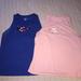 Nike Tops | 2 Nike Tank Tops - Red, White, And Blue// Pink, And White Tank Tops Size Xl | Color: Blue/Pink/Red/Tan/White | Size: Xl