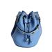 Zara Bags | Blue Bucket Bag Drawstring Bag Silver Hardware | Color: Blue | Size: Os