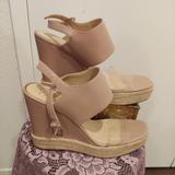 Jessica Simpson Shoes | Jessica Simpson Jp- Sikella Wedge Espadrille Size 9.5 | Color: Cream | Size: 9.5