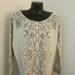 Anthropologie Tops | Anthropologie Pins And Needles Top Tunic Floral Women Size M | Color: Gray | Size: M